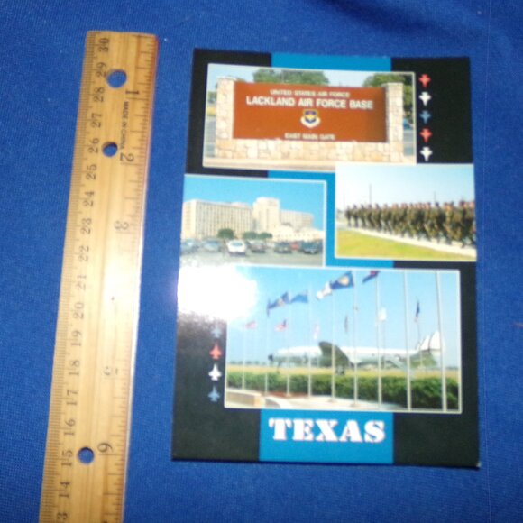 Vintage Lackland Air Force Base Postcard - San Antonio Texas - Picture 5 of 5